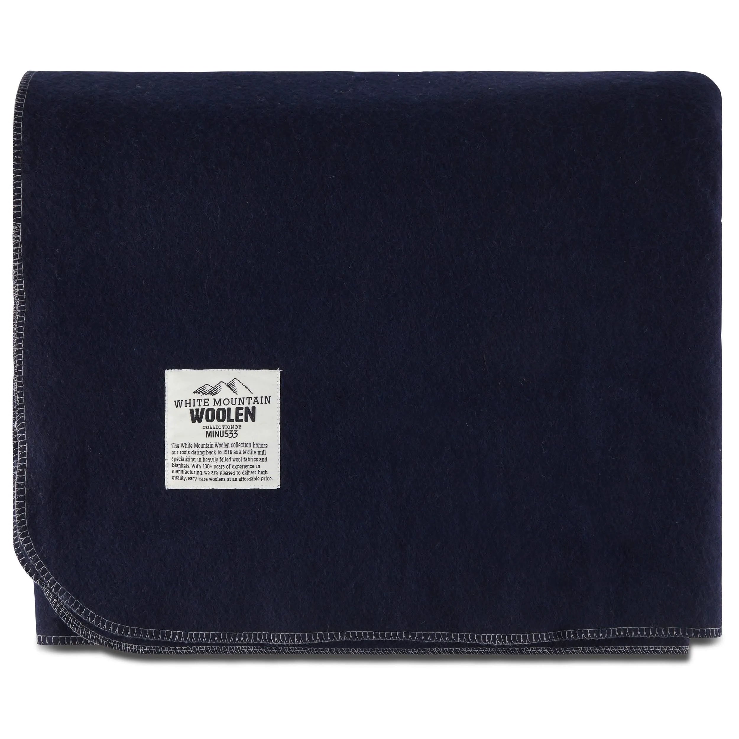 Wool Twin Sized Blanket by White Mountain Woolen