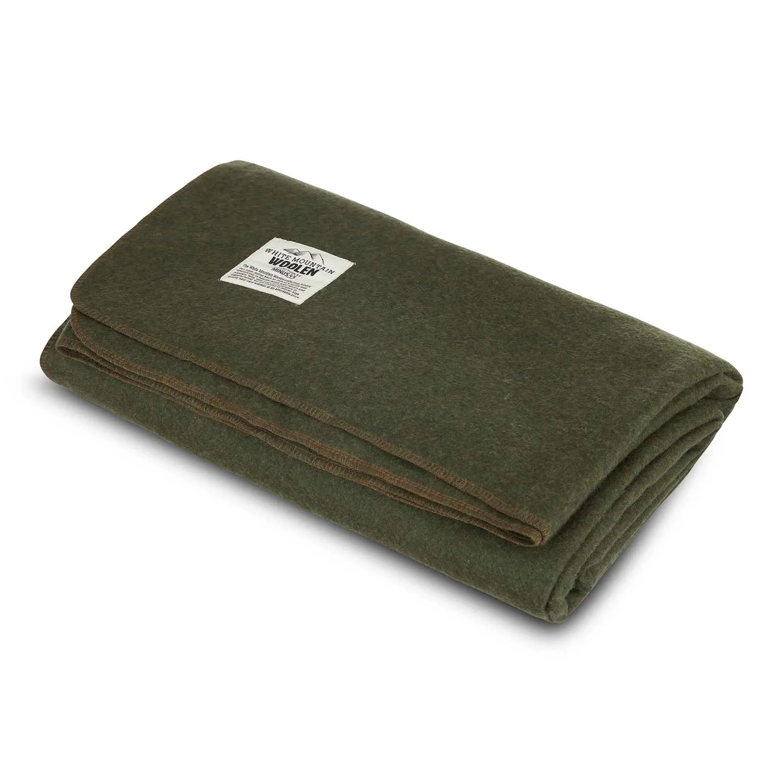 Wool Twin Sized Blanket by White Mountain Woolen