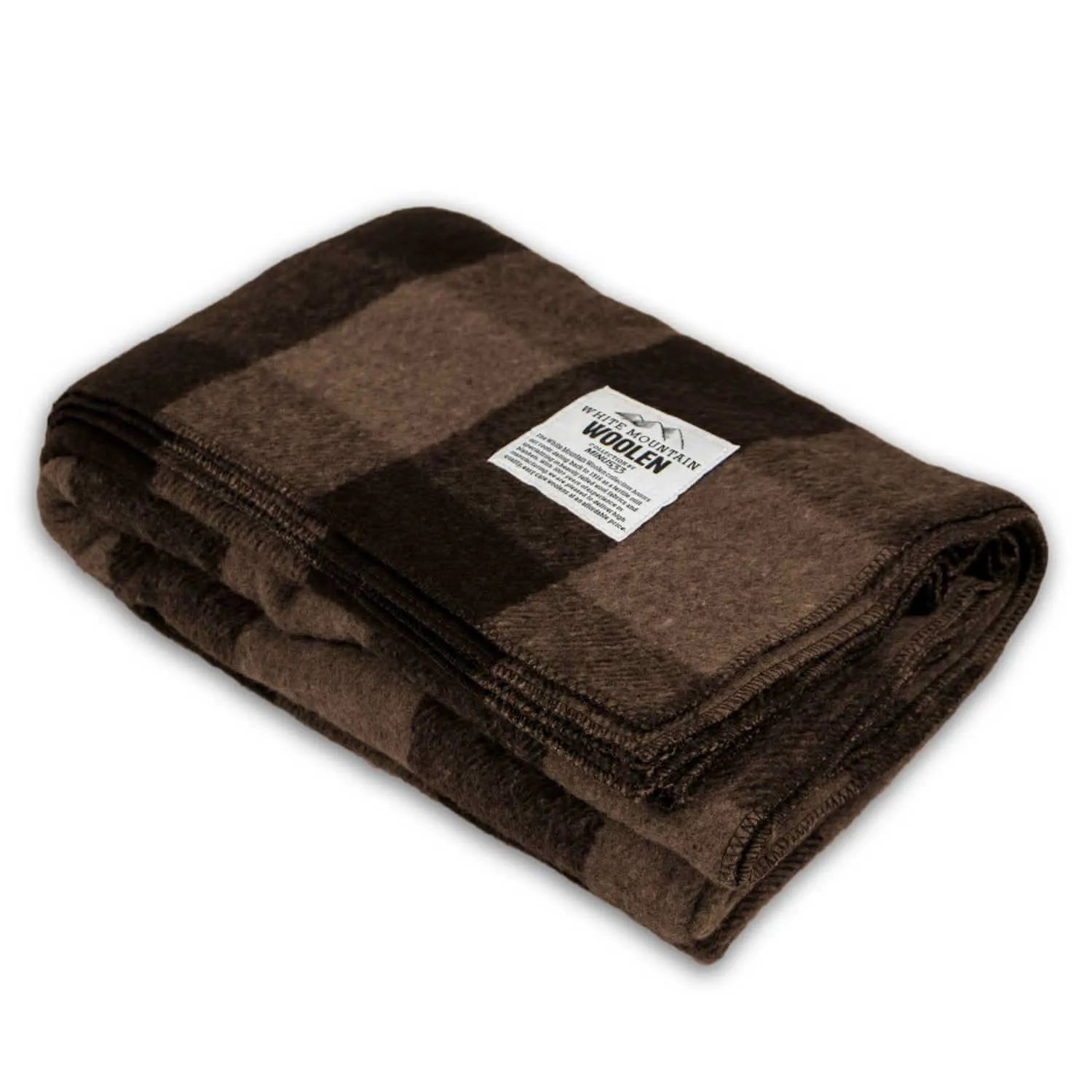 Wool Twin Sized Blanket by White Mountain Woolen