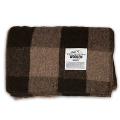 Wool Twin Sized Blanket by White Mountain Woolen