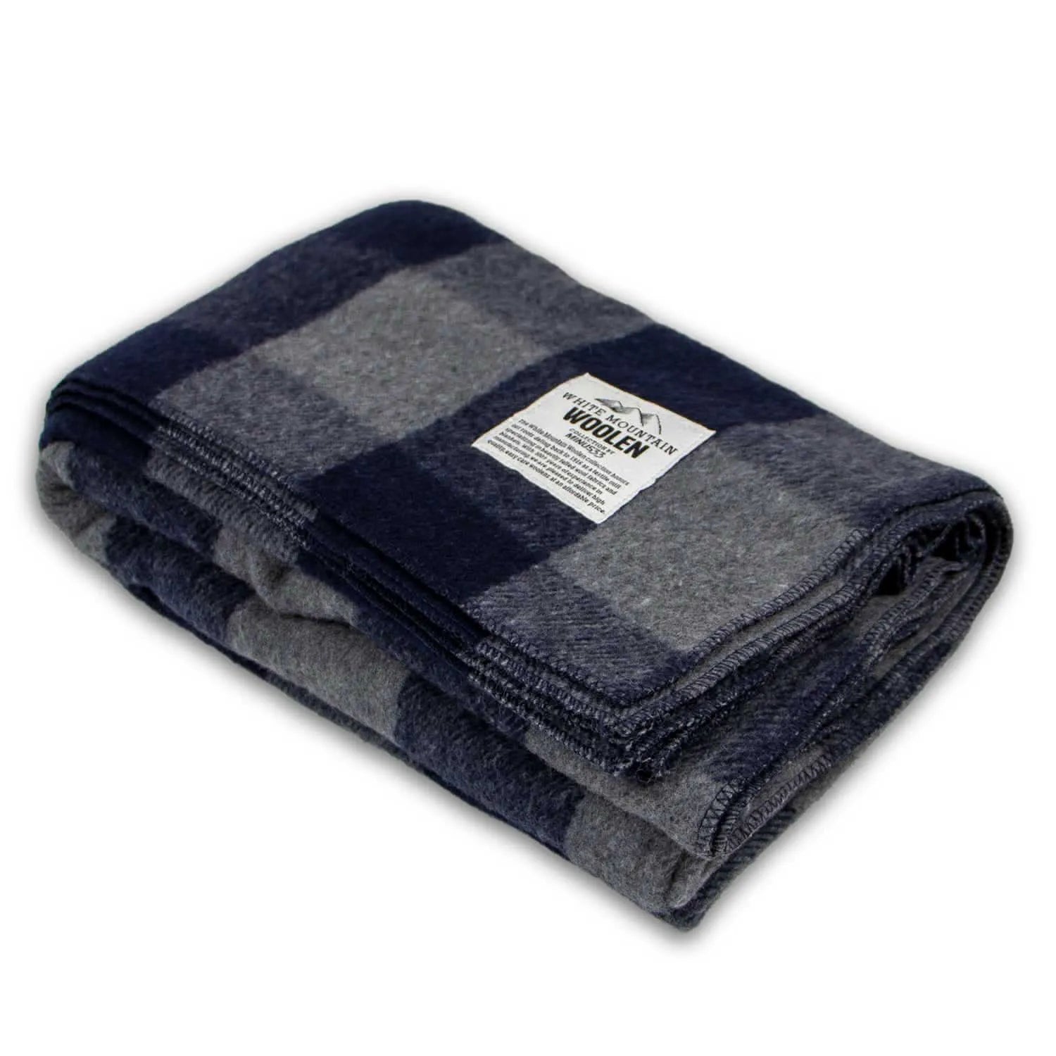 Wool Twin Sized Blanket by White Mountain Woolen