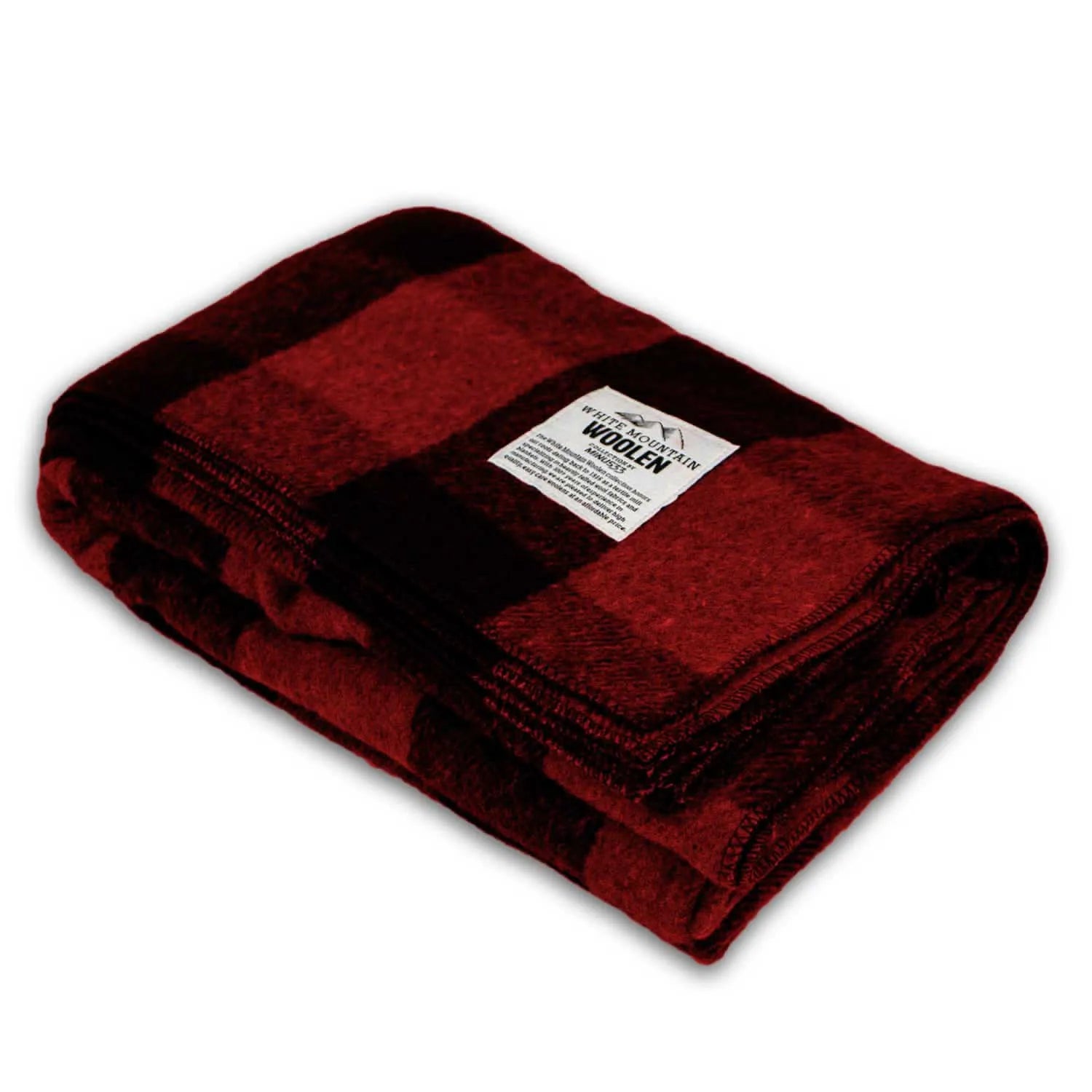 Wool Twin Sized Blanket by White Mountain Woolen