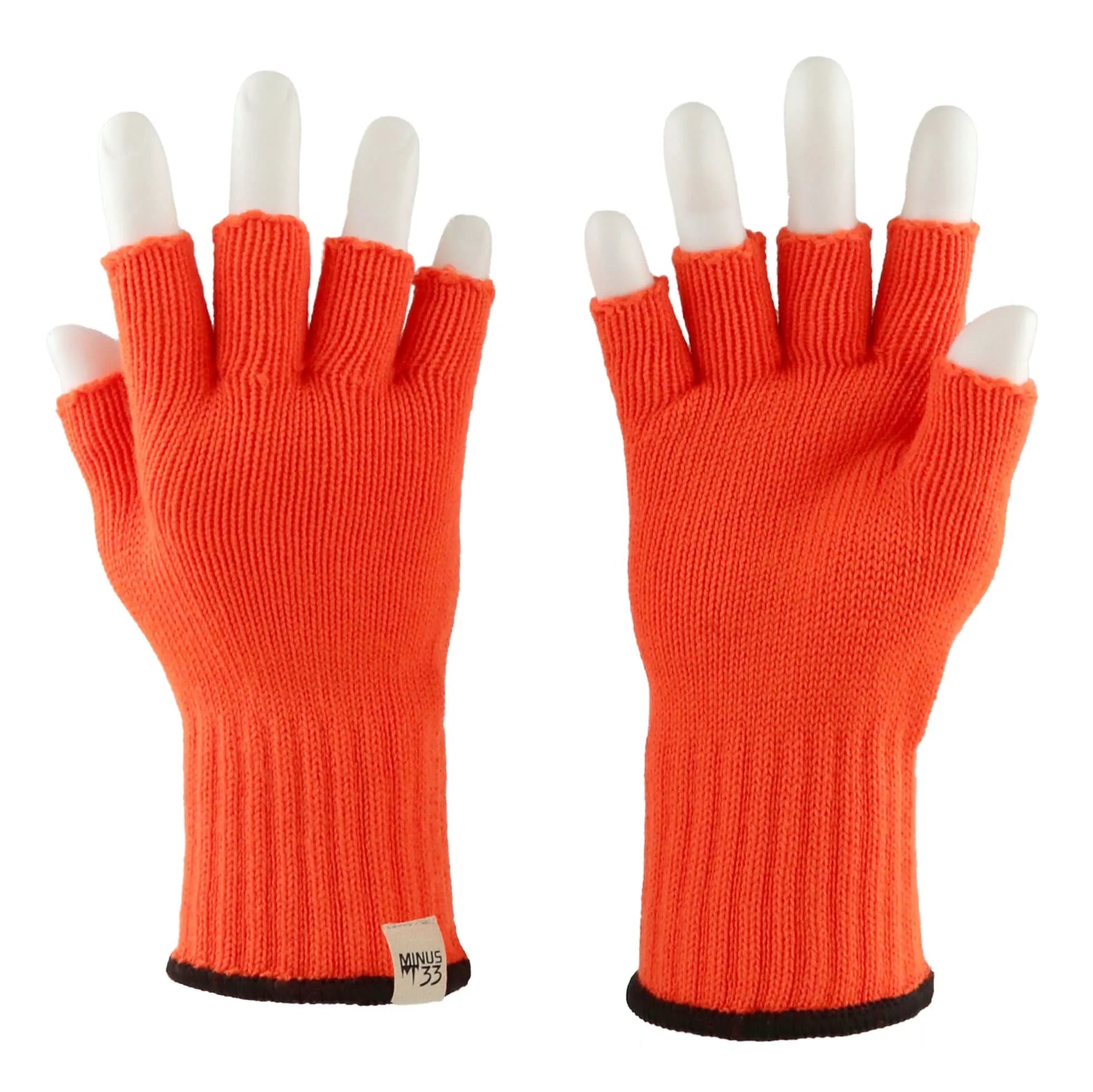 Lightweight Fingerless Wool Gloves