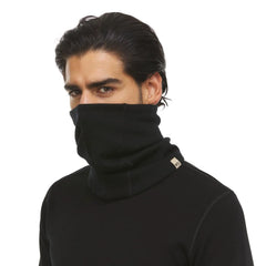 Heavyweight Brushed Merino Wool Neck Gaiter