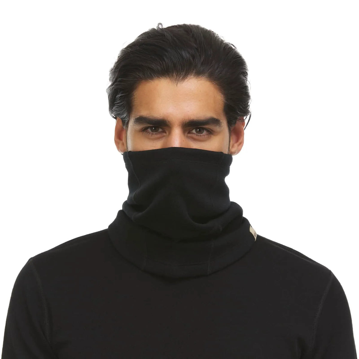 Heavyweight Brushed Merino Wool Neck Gaiter