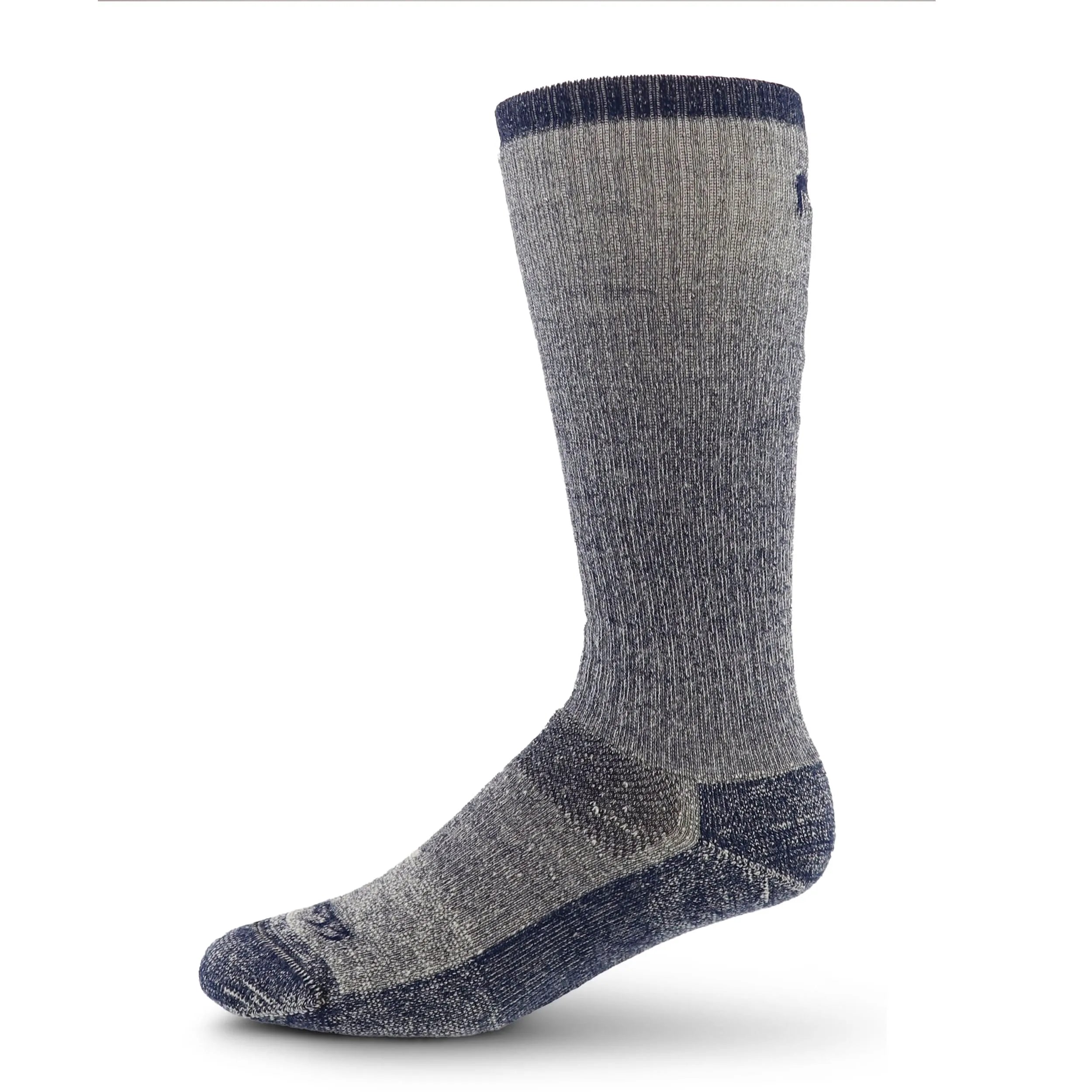 Heavyweight Over-the-Calf Wool Socks, Made in USA
