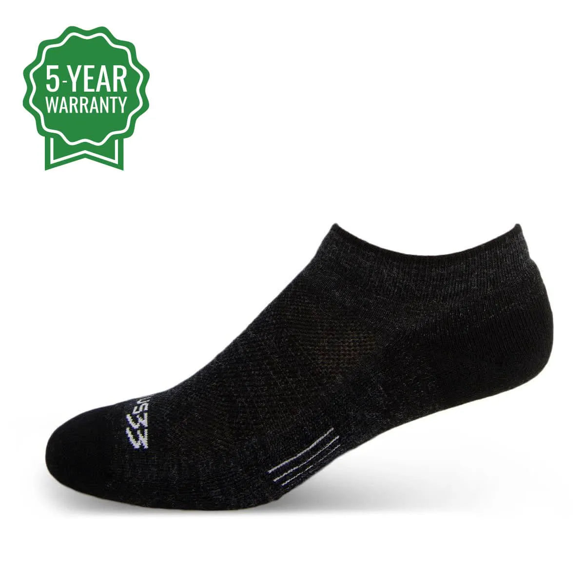 Microweight Cushion No Show Wool Socks - Mountain Heritage