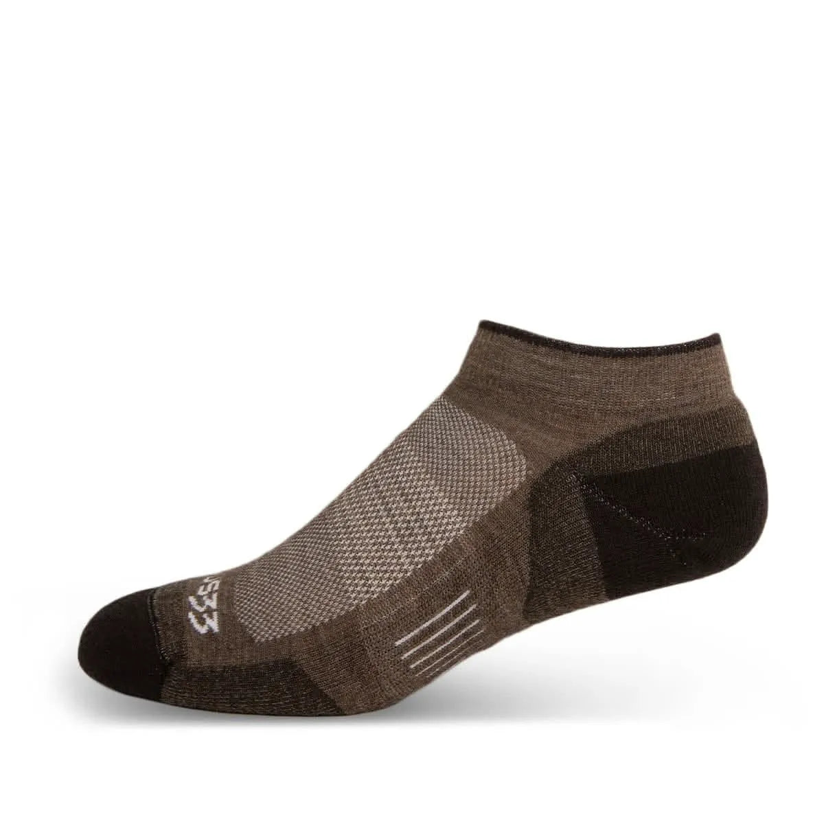 Microweight Cushion No Show Wool Socks - Mountain Heritage