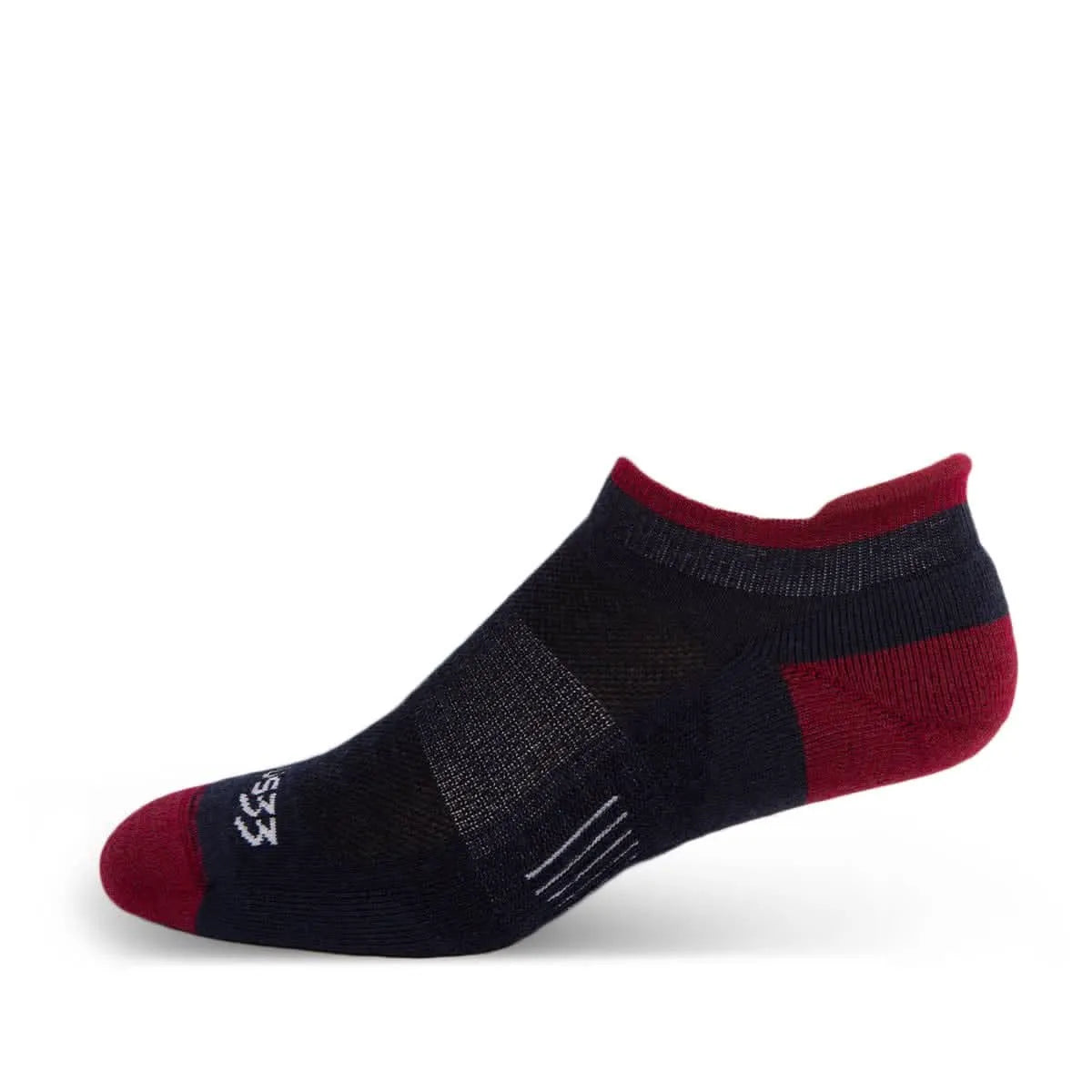 Microweight Cushion No Show Tab Wool Socks - Mountain Heritage