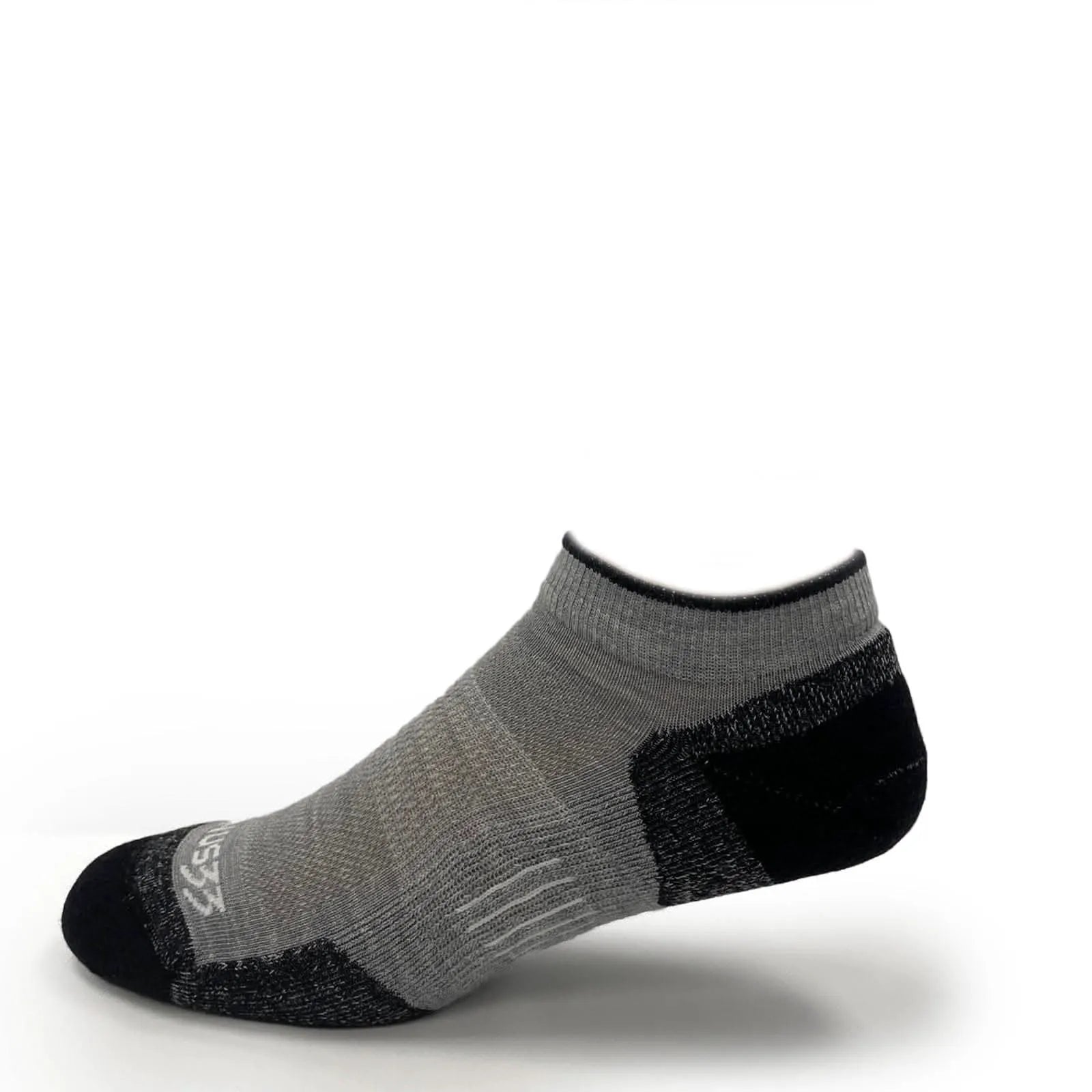 Microweight Cushion No Show Wool Socks - Mountain Heritage
