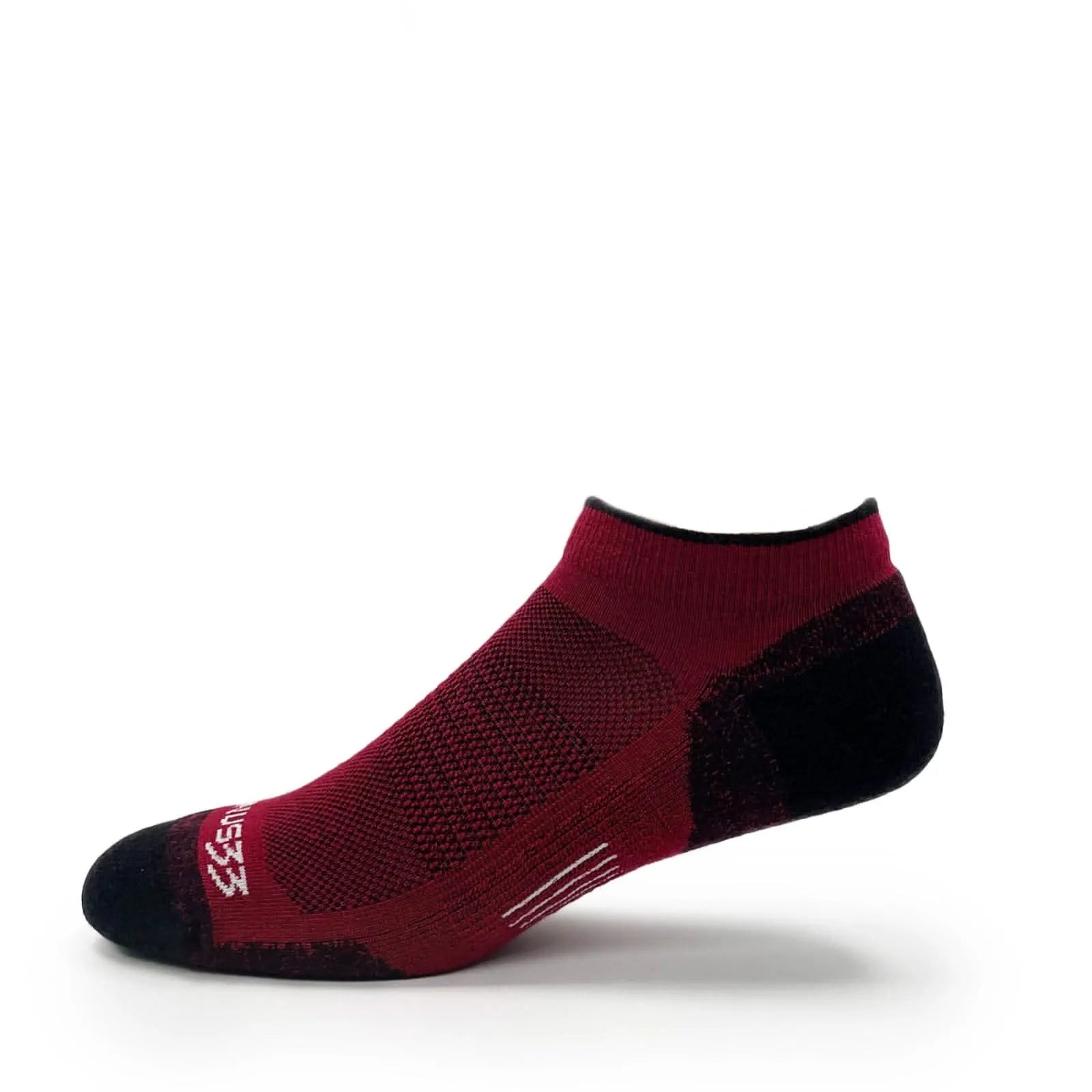 Microweight Cushion No Show Wool Socks - Mountain Heritage