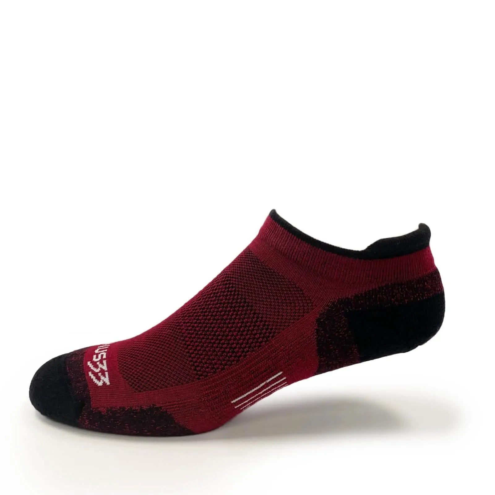 Microweight Cushion No Show Tab Wool Socks - Mountain Heritage