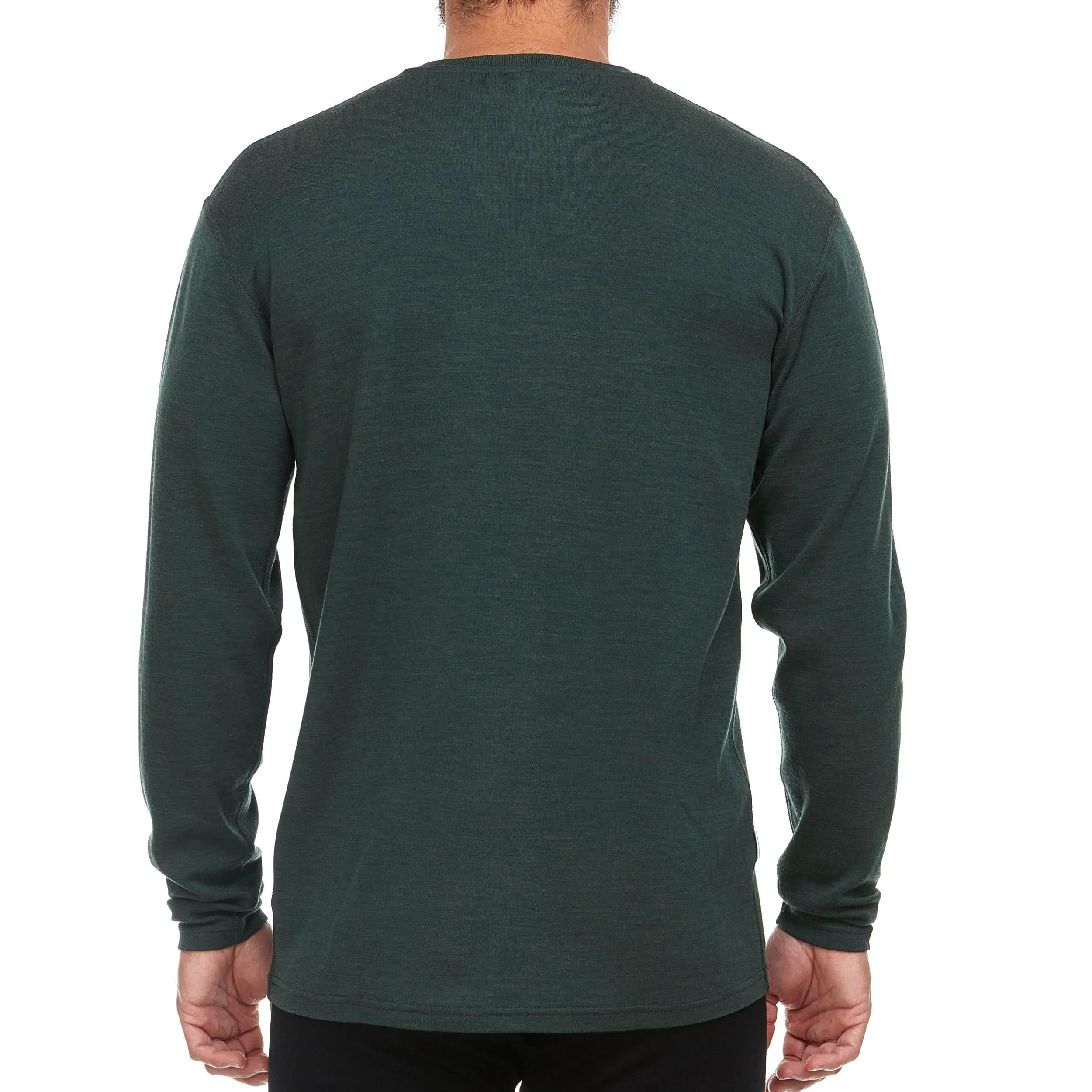 Men's Midweight Merino Wool V-Neck Sweater | 100% Merino Wool