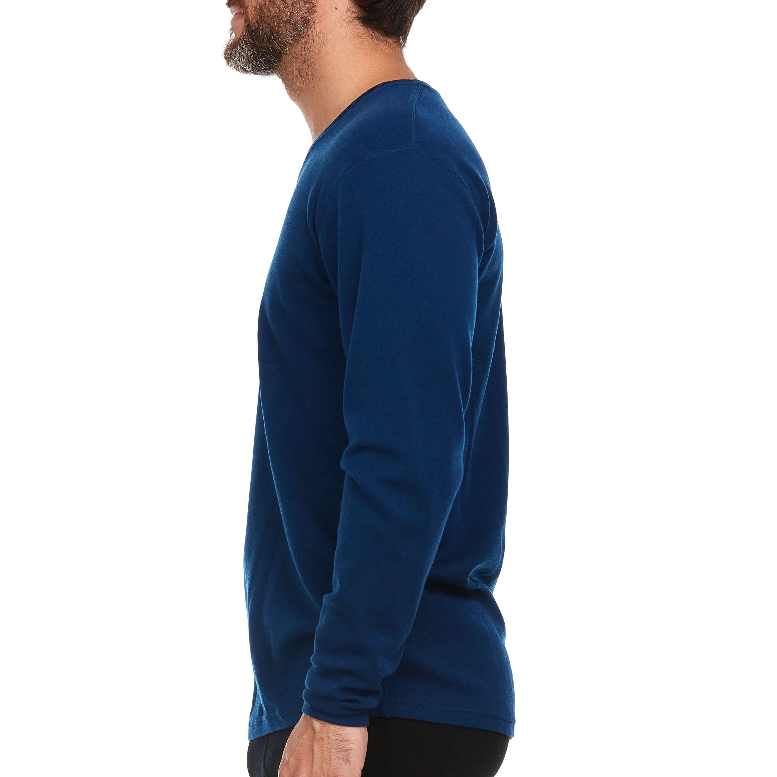 Men's Midweight Merino Wool V-Neck Sweater | 100% Merino Wool