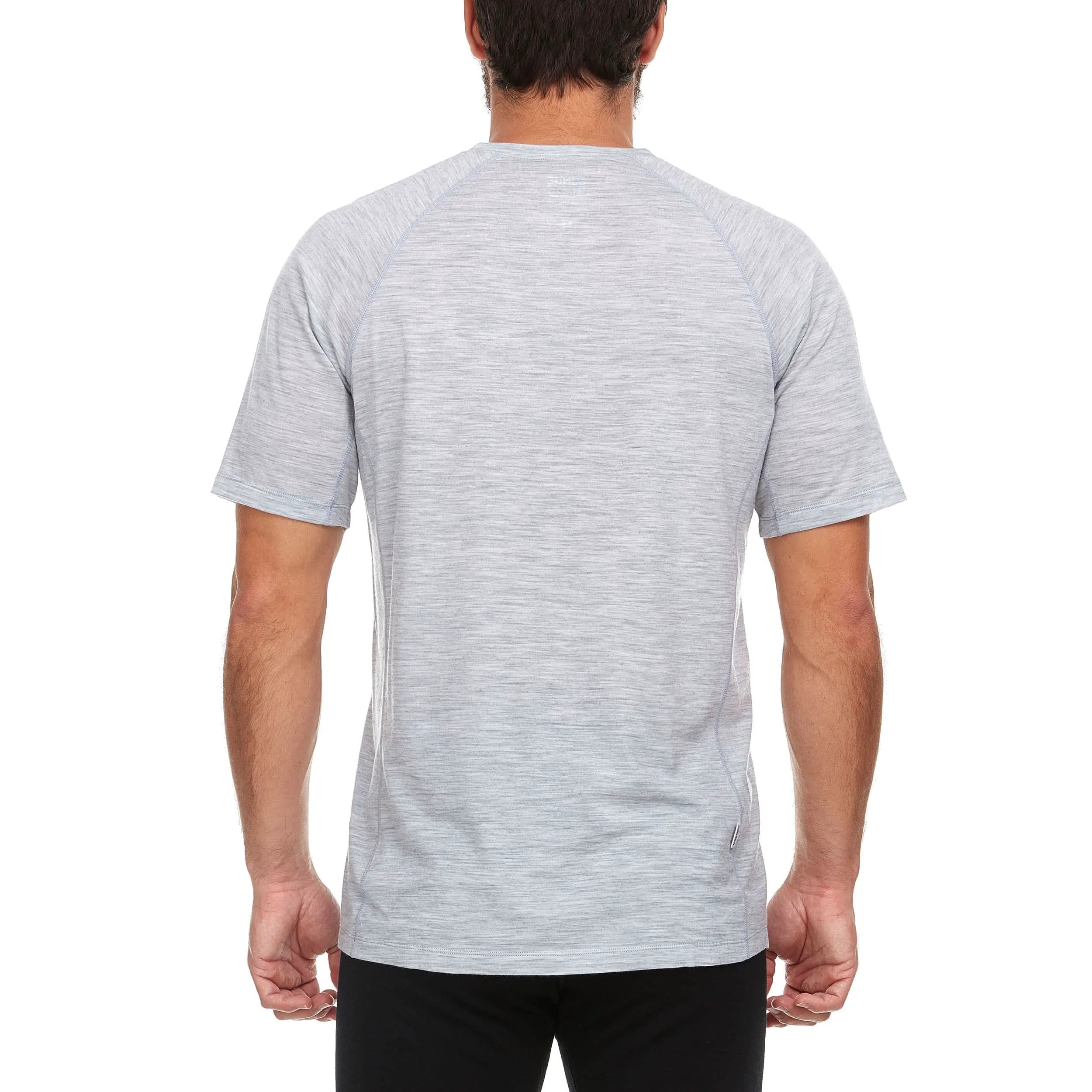 Men's Microweight Merino Wool V-Neck T-Shirt