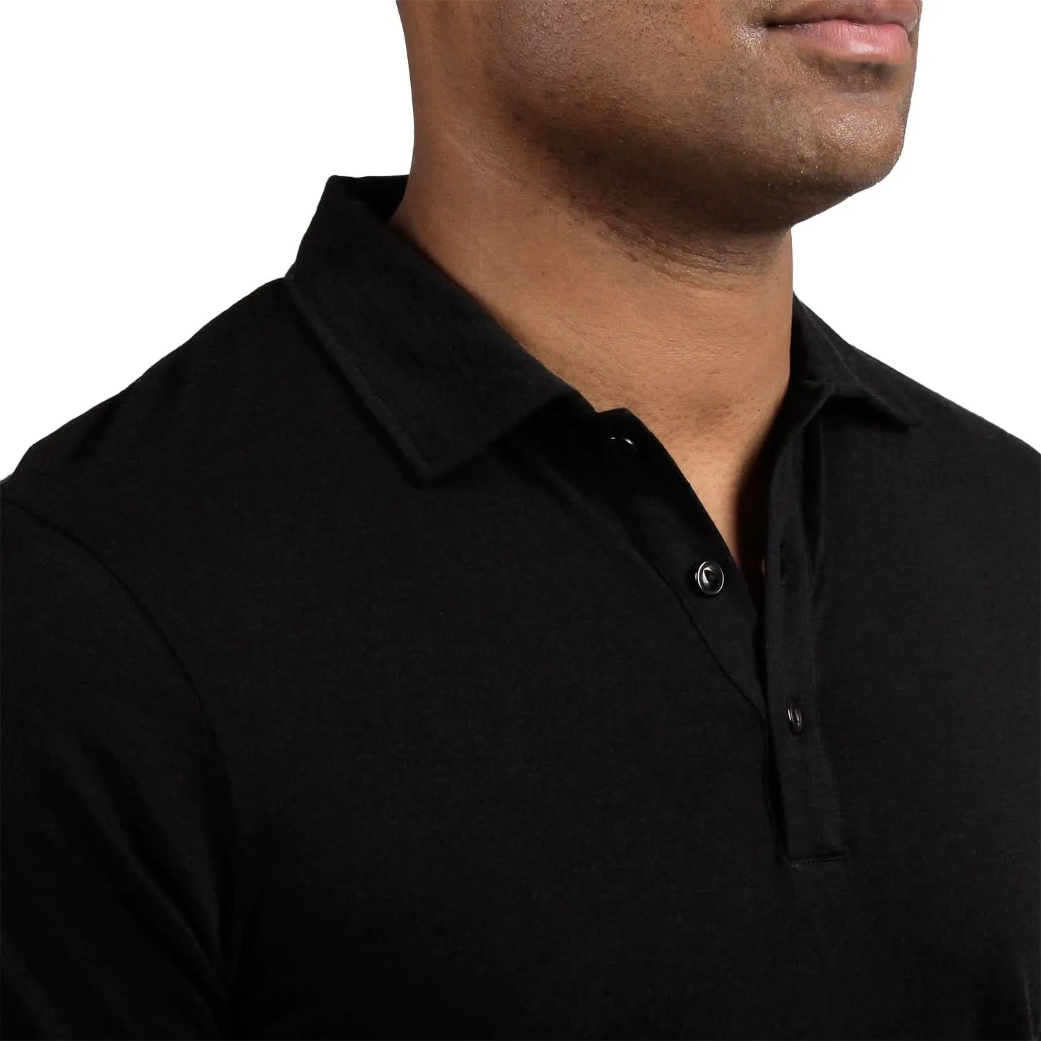 Men's Lightweight 100% Merino Polo - Clearance
