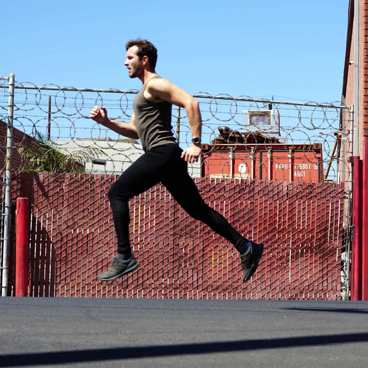 Midweight Men's Wool Flyless Running Pants - Woolverino