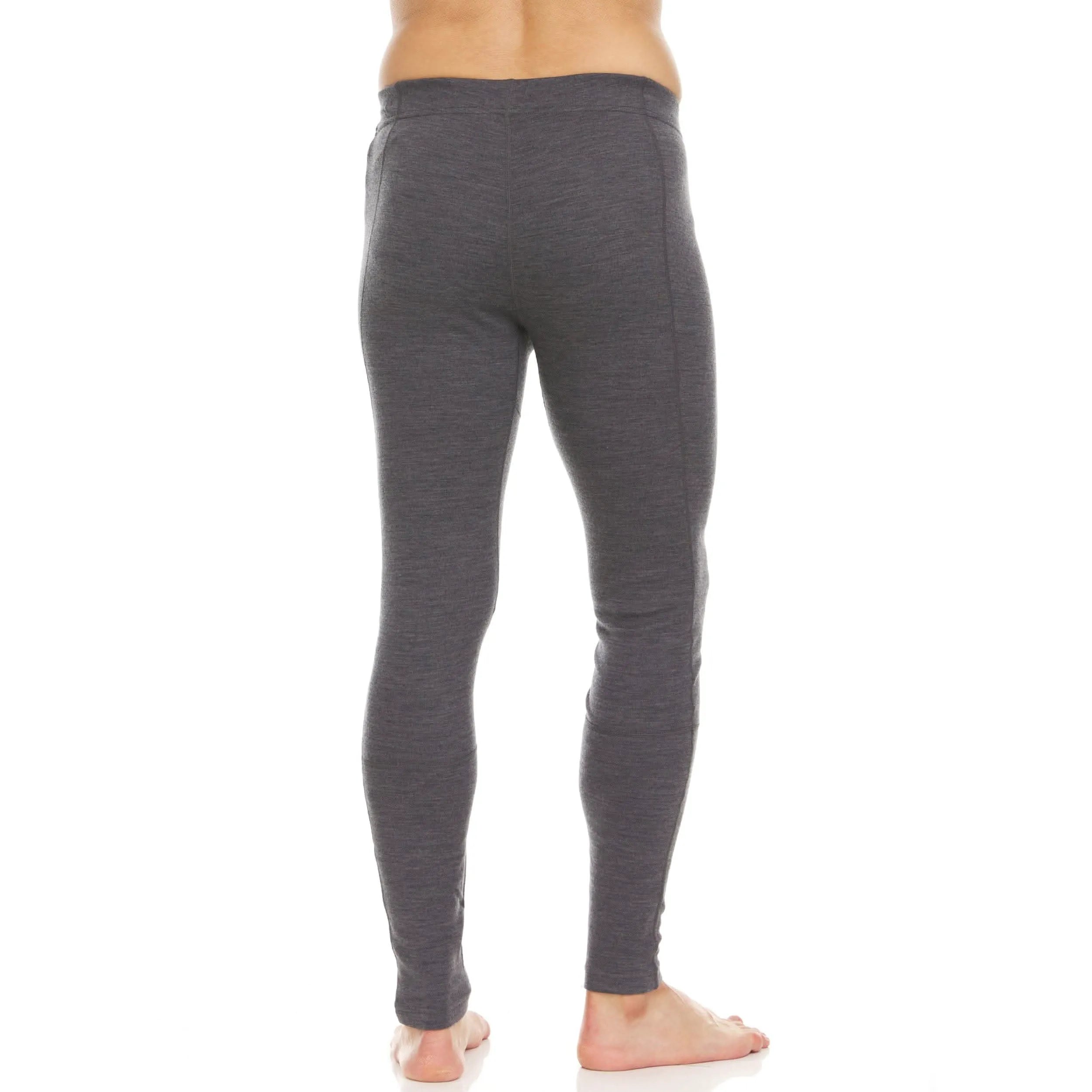 Midweight Men's Wool Flyless Running Pants - Woolverino