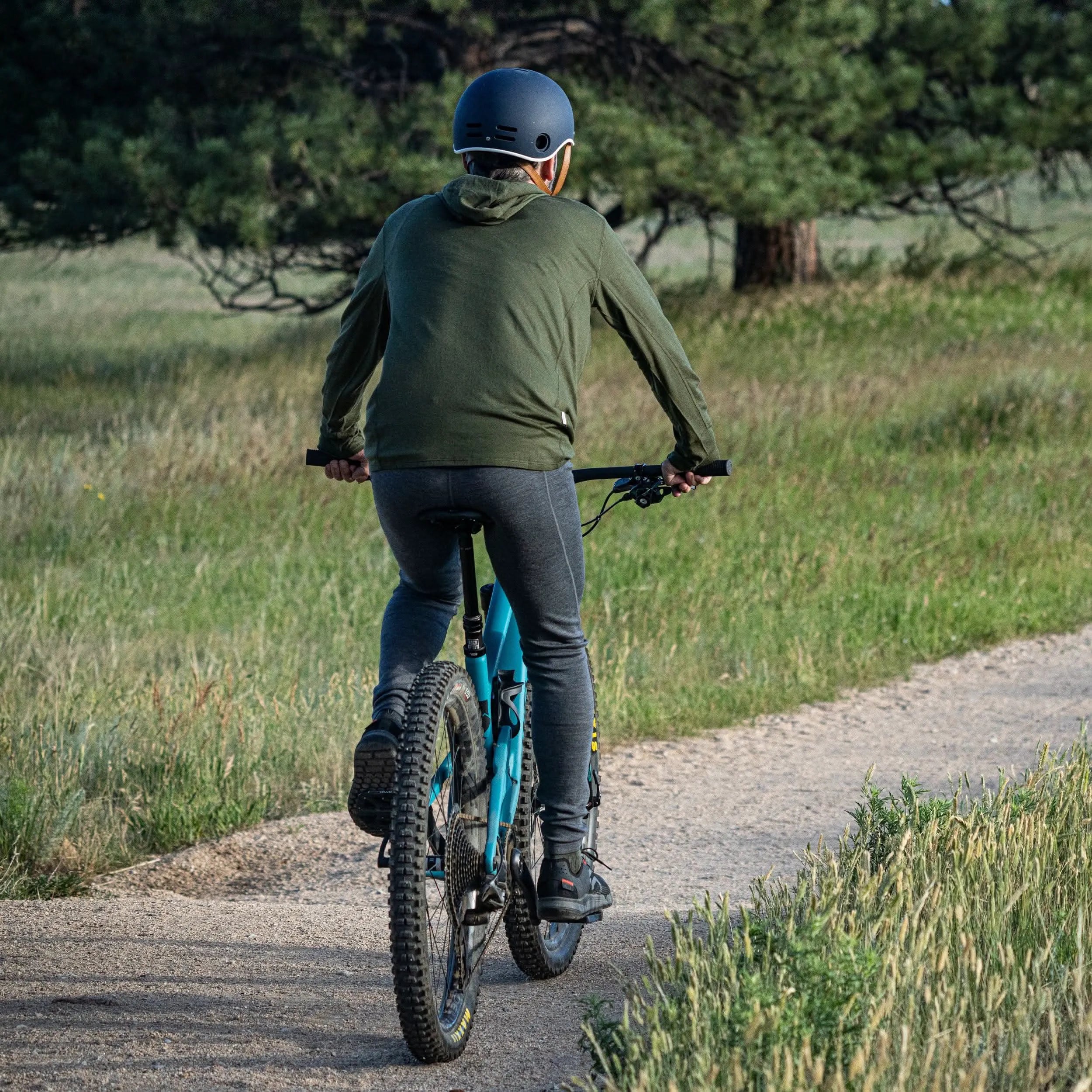 Midweight Men's Wool Flyless Running Pants - Woolverino