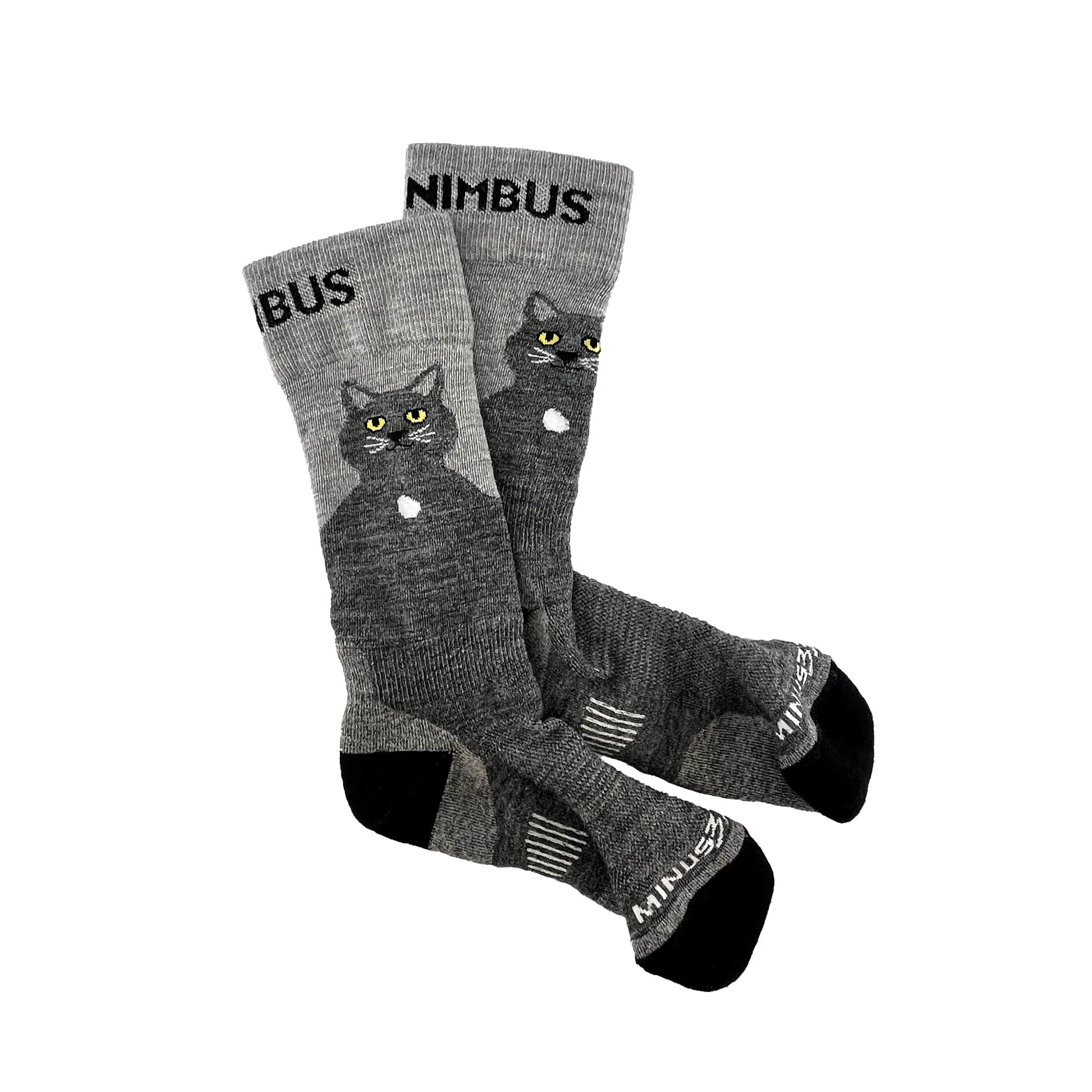 Nimbus Cat Merino Wool Boot Socks with Micro Cushioning