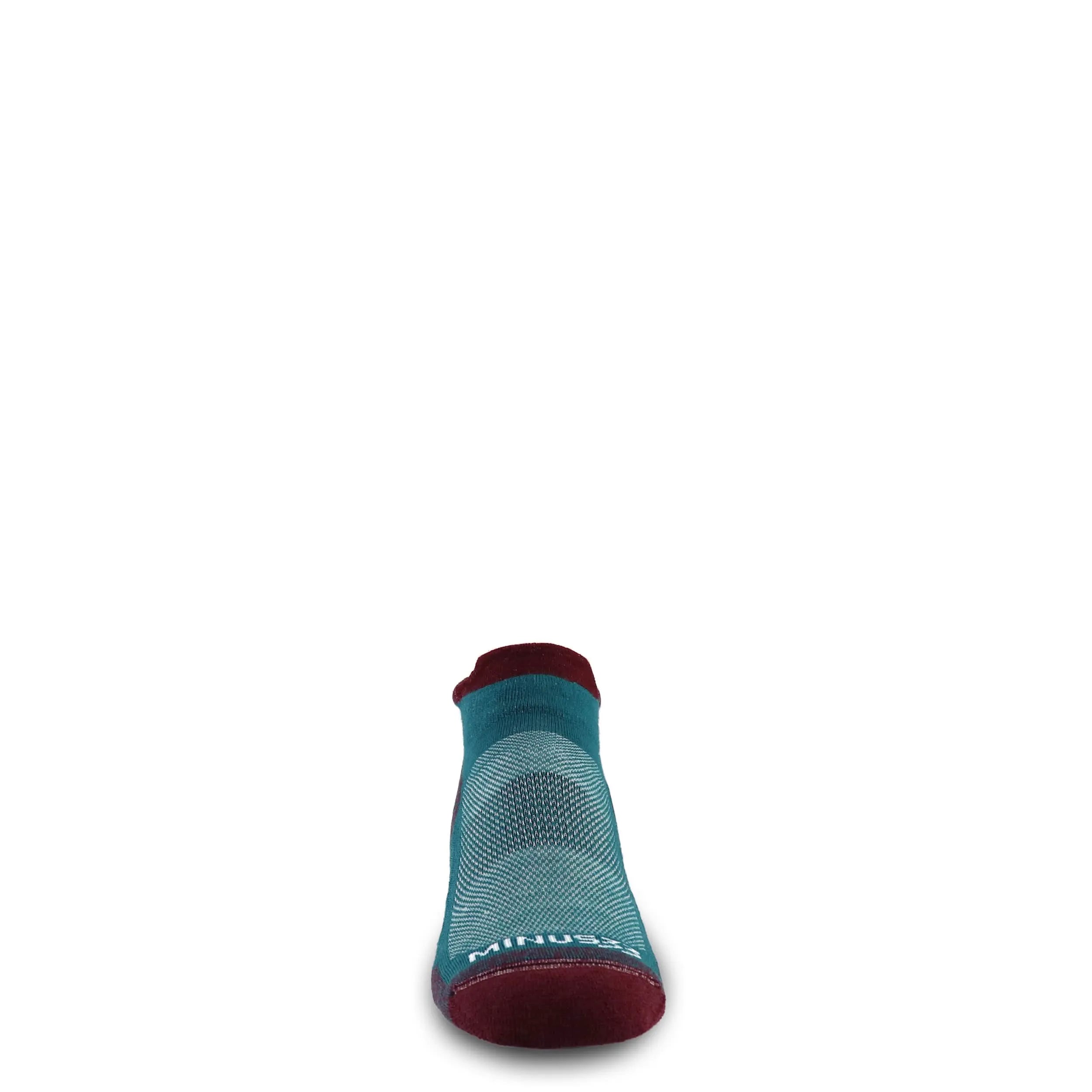 Merino Wool Trail Running Socks - Micro Cushion No Show