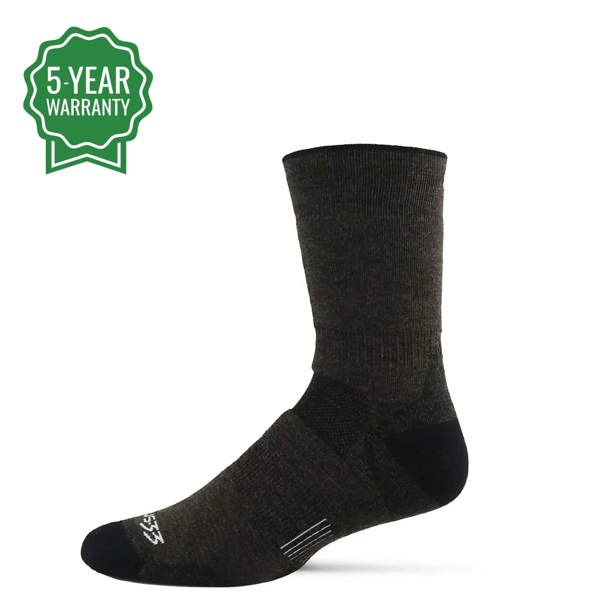 Midweight Merino Wool Crew Socks
