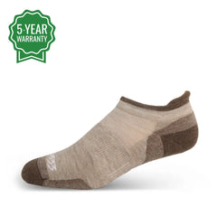 Mountain Heritage Lightweight No-Show Wool Socks