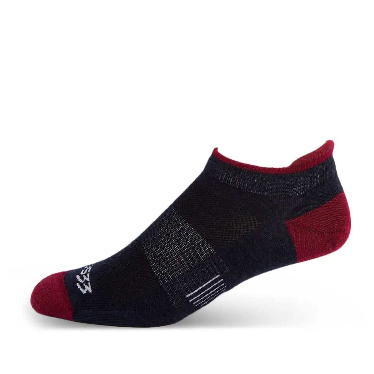 Microweight No-Show Tab Wool Socks - Mountain Heritage