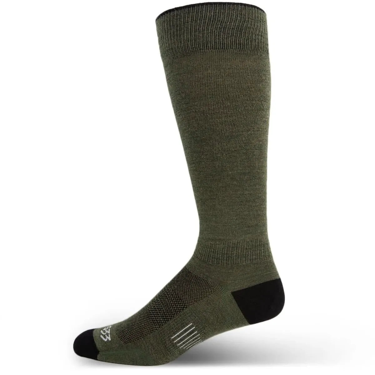 Microweight Over-the-Calf Wool Socks - Mountain Heritage