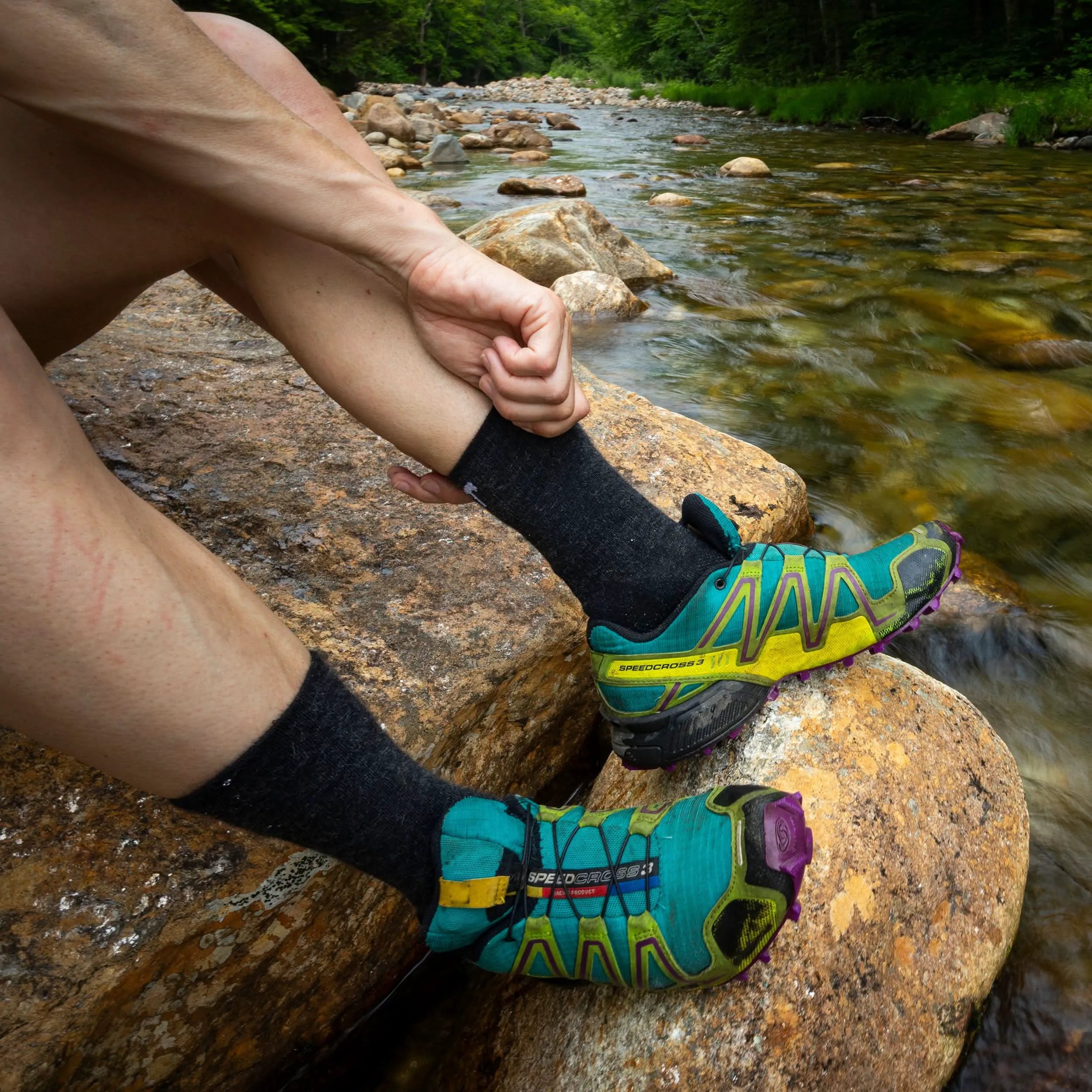 Microweight Cushion Boot Wool Socks - Mountain Heritage